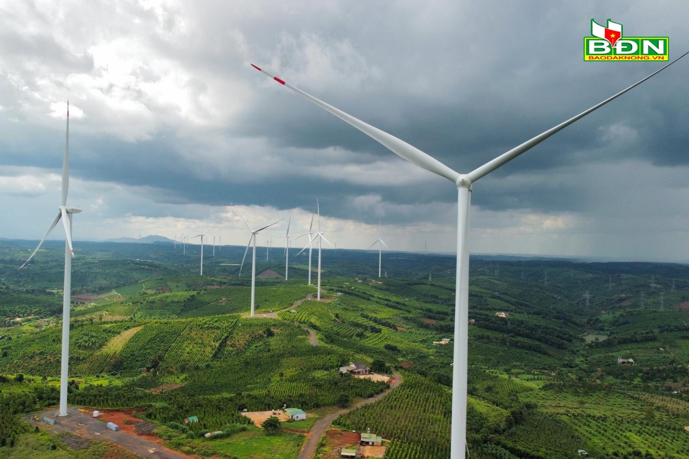 Các dự án điện gió được kỳ vọng sẽ đóng góp đáng kể cho kinh tế Đắk Nông sau khi hoàn thành.